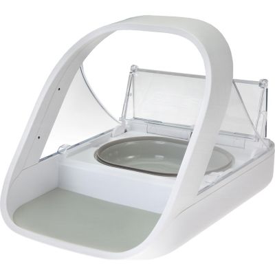 Image showing  13.5 oz. Microchip Automatic Plastic Pet Feeder