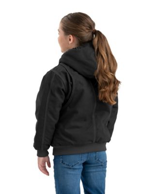 Image showing  Kids Softstone Duck Quilt-Lined Hooded Insulated Jacket