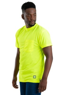 Image showing  Men's Hi-Vis Performance Short-Sleeve Pocket Work T-Shirt