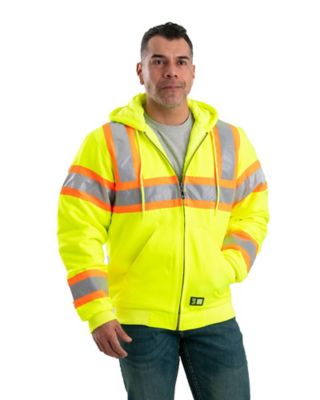 hi vis insulated hoodie