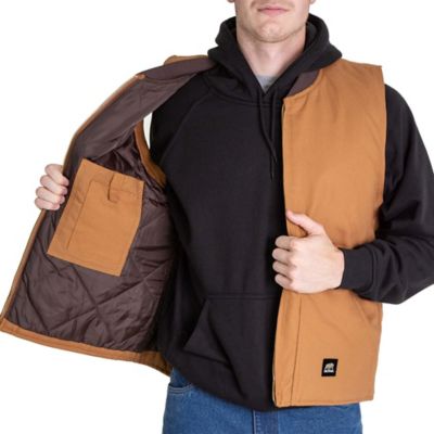 Image showing  Men's Heritage Quilt-Lined Duck Vest