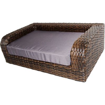 Image showing  Rattan Indoor/Outdoor Sofa Pet Bed