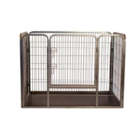 Iconic Pet Heavy Duty Dog Crate with Removable Advanced PP Tray Pet Exercise Pens