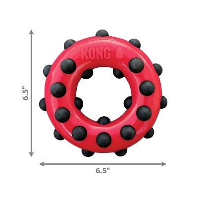 Image showing  Dotz Circle Dog Chew Toy, Large
