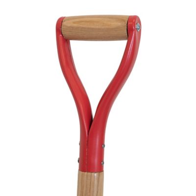 Image showing  46 in. Hardwood Handle #14 Aluminum Scoop