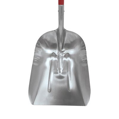 Image showing  46 in. Hardwood Handle #14 Aluminum Scoop