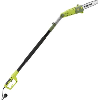 Sun Joe 10 in. Electric 8A SWJ803E Multi-Angle Pole Chainsaw