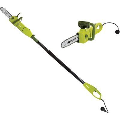 Sun Joe 10 in. Electric 8A Convertible Pole Chainsaw