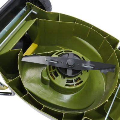 Image showing 6 th Sun Joe 14 in. 28V Cordless Electric Push Lawn Mower