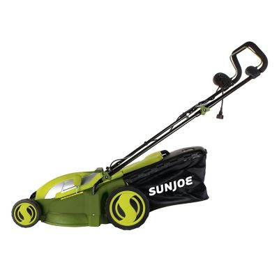 Image showing  17 in. 13A Corded Electric 7-Position Push Lawn Mower and Mulcher