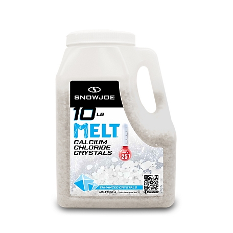 Melt 10 lb. Calcium Chloride Crystals Ice Melter