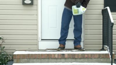 Image showing  10 lb. Premium Environmentally-Friendly Blend Ice Melter with CMA