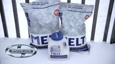 Image showing  25 lb. Resealable Bag Calcium Chloride Crystals Ice Melter