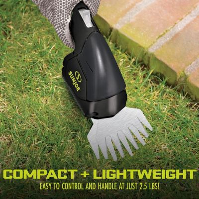 Image showing 5 th Sun Joe 6 in. 7.2V Cordless 2-in-1 Grass Shear and Hedge Trimmer, Battery and Charger Included, HJ604C
