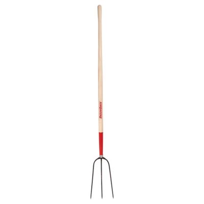 Razor-Back 3-Oval Tine Forged Steel Hay Fork with 48 in. Wood Handle