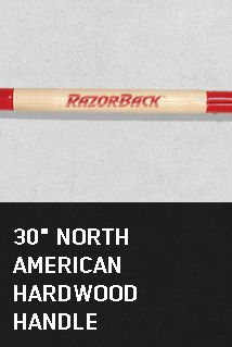 Image showing  10 in. Steel 10-Tine Forged Ballast Fork with Armor D-Grip