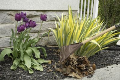 Image showing  8 in. Poly Floral Shrub Rake