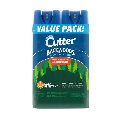 Cutter Backwoods Insect Repellent, 2-Pack