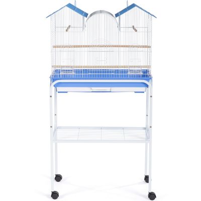 Image showing  Bird Cage Stand, White