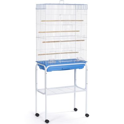 Image showing  Bird Cage Stand, White