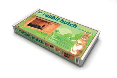 Image showing  1-Story Indoor/Outdoor Weather-Resistant Rabbit Hutch, Large, 46-1/2 in. x 24 in. x 36-1/4 in.