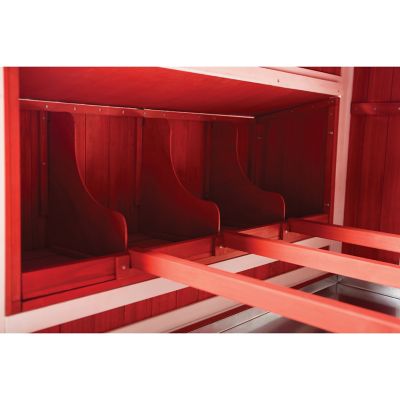 Image showing 6 th Prevue Pet Products Red Barn Chicken Coop, 8 to 10 Chicken Capacity, Large