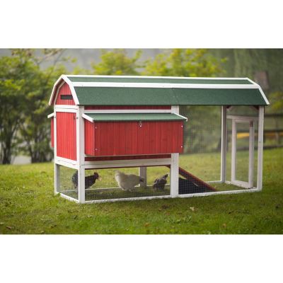 Image showing 10 th Prevue Pet Products Red Barn Chicken Coop, 8 to 10 Chicken Capacity, Large