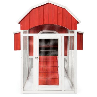Image showing 11 th Prevue Pet Products Red Barn Chicken Coop, 8 to 10 Chicken Capacity, Large