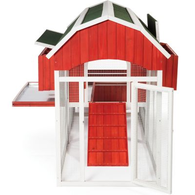 Image showing 13 th Prevue Pet Products Red Barn Chicken Coop, 8 to 10 Chicken Capacity, Large