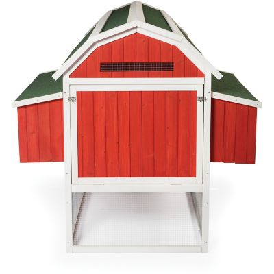 Image showing 14 th Prevue Pet Products Red Barn Chicken Coop, 8 to 10 Chicken Capacity, Large