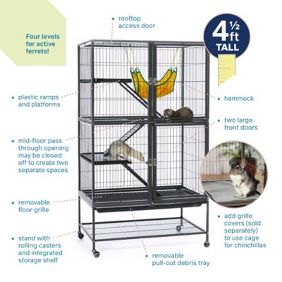 Image showing 8 th Prevue Pet Products Feisty Ferret Home, 31 in. x 20 in.