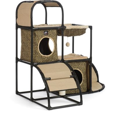 Image showing  42.5 in. Catville Cat Townhome, Leopard