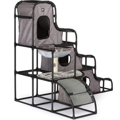 Image showing  56 in. Catville Cat Tower, Gray