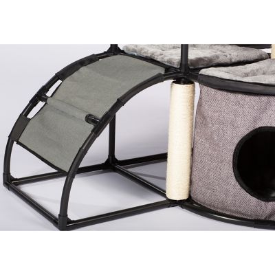 Image showing  56 in. Catville Cat Tower, Gray