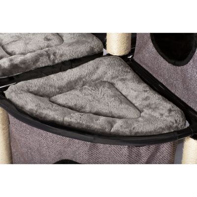Image showing 8 th Prevue Pet Products 56 in. Catville Cat Tower, Gray