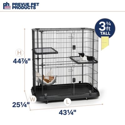 Image showing 11 th Prevue Pet Products Deluxe Cat Home, 44.88 in.
