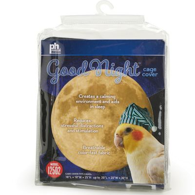 Image showing  Good Night Bird Cage Cover, Medium