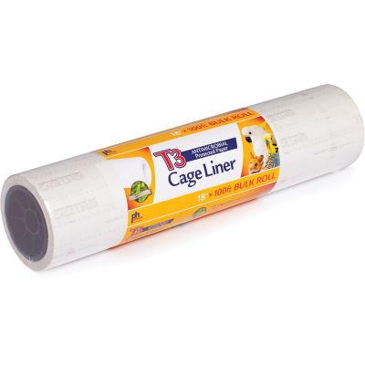 Prevue Pet Products T3 Antimicrobial Pet Cage Liner, 18 in. x 100 ft.