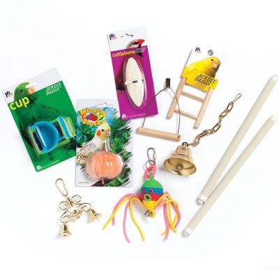 Image showing  Round Roof Bird Cage Kit, Black