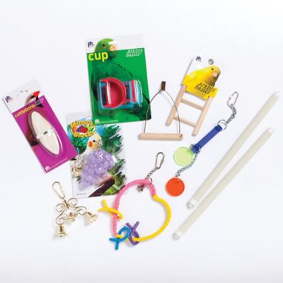 Image showing  Round Roof Bird Cage Kit, White