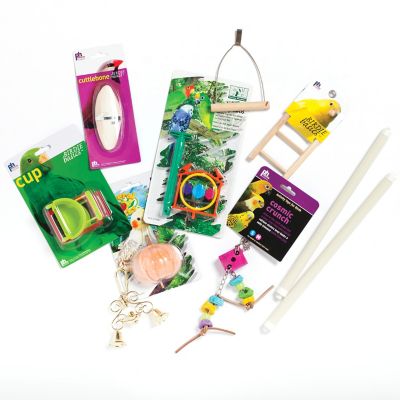 Image showing  Double Roof Bird Cage Kit Turquoise