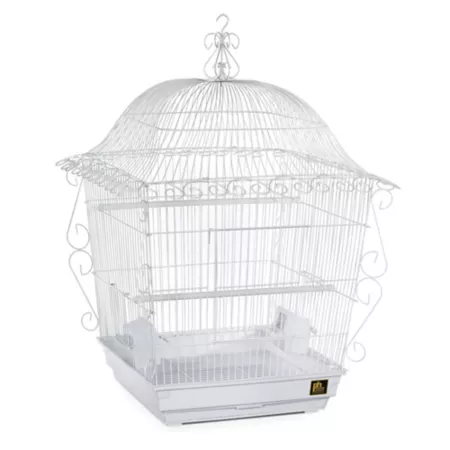 Prevue Pet Products Giant Scroll Bird Cage White Pet Bird Cages