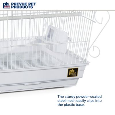 Image showing  Jumbo Scrollwork Bird Cage, White