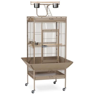 Image showing  Wrought-Iron Select Bird Cage, 24 in. x 20 in. x 60 in., Coco