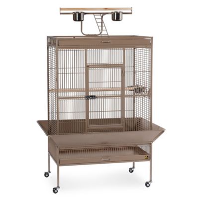 Prevue Pet Products Wrought-Iron Select Bird Cage, 36 in. x 24 in. x 66 in., Coco