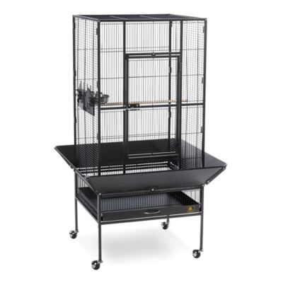 Prevue Pet Products Park Plaza Bird Cage, Coco Brown, Black