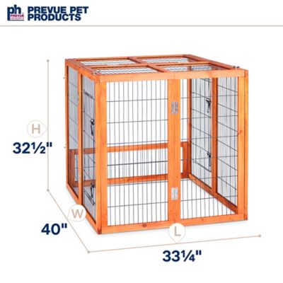 Image showing 6 th Prevue Pet Products Small Rabbit Playpen, 33.25 in. x 40 in.