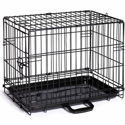 Prevue Pet Products Home On-The-Go 1-Door Wire Dog Crate Love this cage especially the side door