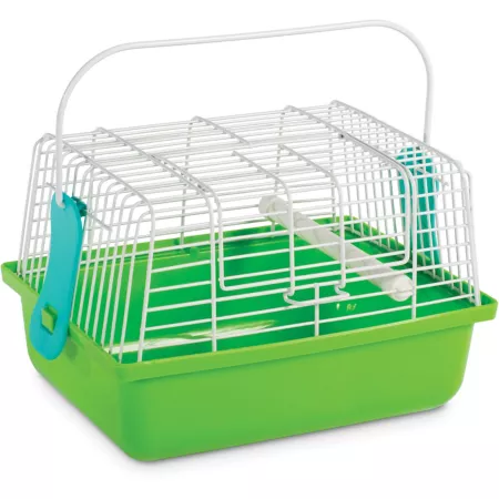 Prevue Pet Products Travel Crate for Birds and Small Animals Green Small Pet Carriers