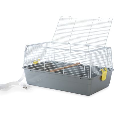 Image showing  Universal Pet Carrier for Birds and Small Animals, Gray